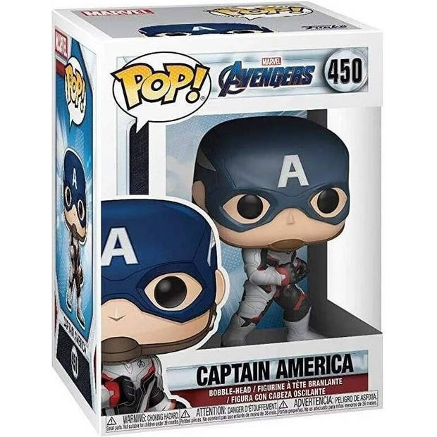 Pop Marvel: Avengers Endgame - Captain America - Funko Pop #450