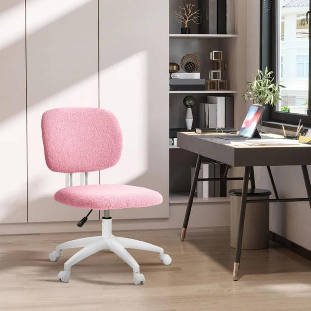 Bureaustoel met relaxfunctie - Ergonomische bureaustoel - Game stoel - Gaming stoel - Roze