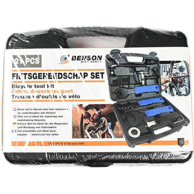 Benson Fietsgereedschap - 21-delig - gereedschapset fiets - reparatieset - Fietsgereedschap