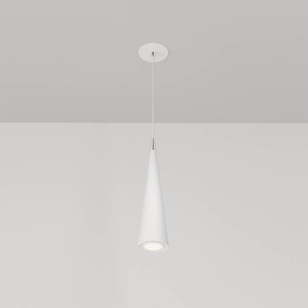 Maytoni Technical - Hanglamp Nevill - Wit - Ø8