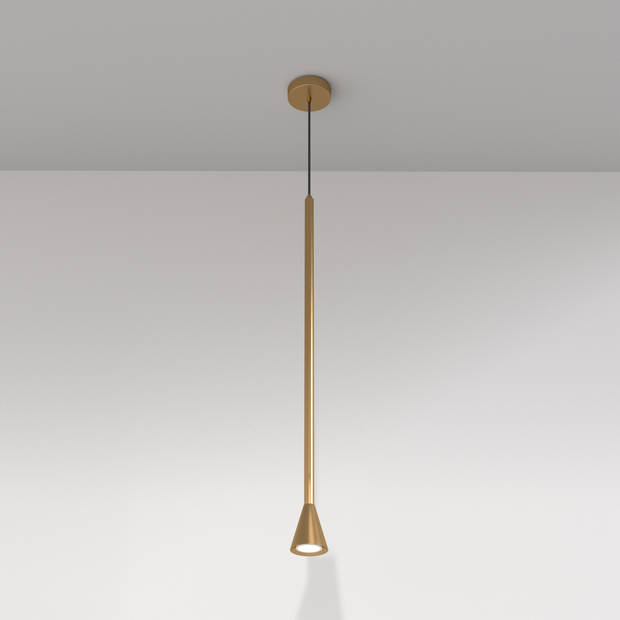 Maytoni Technical - Hanglamp Arrow - Goud - Ø7,5