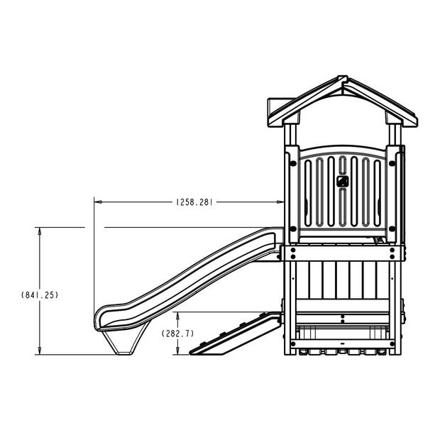 Step2 Woodland Adventure Speelhuis en Glijbaan