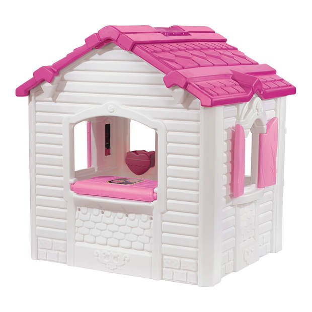 Step2 Sweetheart Speelhuis voor kinderen in rose Speelhuisje van plastic / kunststof voor tuin / buiten