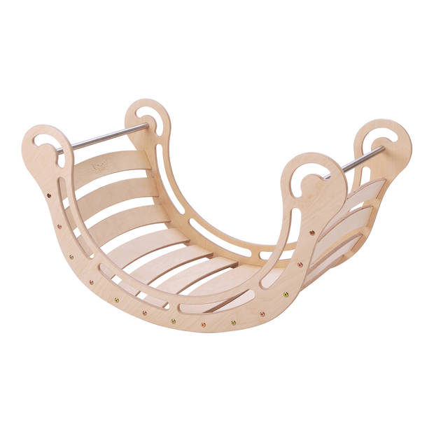 Houten XXL Waldorf Rocker - Naturel