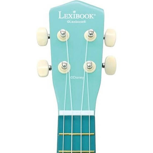 LEXIBOOK - Stitch Ukelele - Ongeveer 53 cm - Hout - 6 nylon snaren - Gids meegeleverd