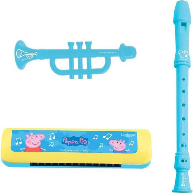 Lexibook - Peppa Pig Muziekset - 7 instrumenten - Opbergruimte in de trommel