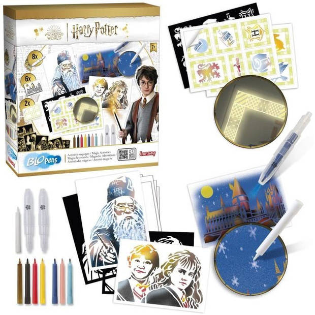 BLOPENS - Harry Potter Activity Set - Tekeningen en kleurplaten - 7 jaar - Lansay