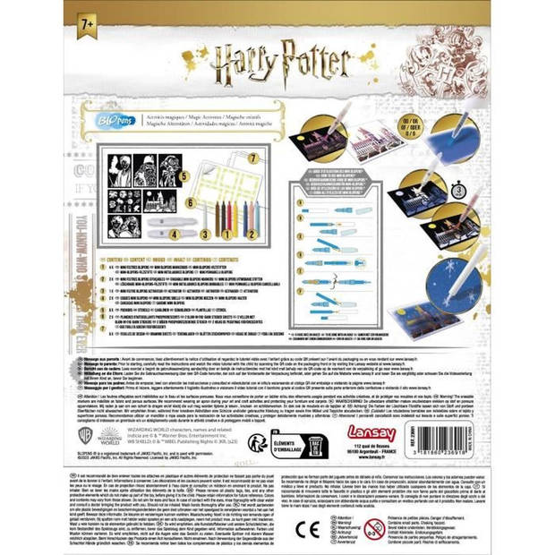 BLOPENS - Harry Potter Activity Set - Tekeningen en kleurplaten - 7 jaar - Lansay