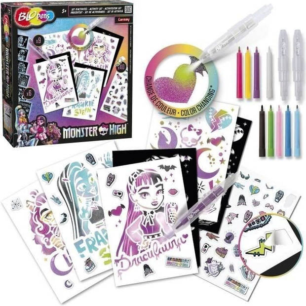 Kleurspel - LANSAY - 23692 - Blopens Monster High Activiteitenset