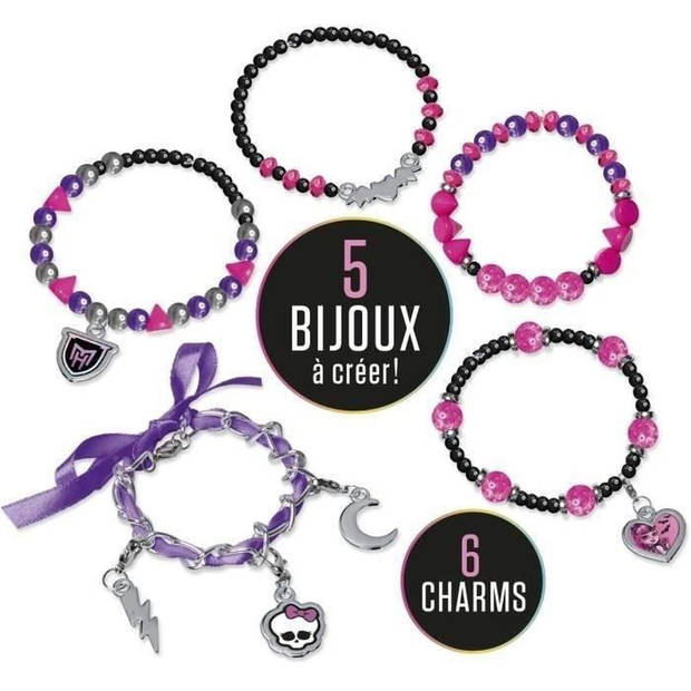 Spel voor het maken van sieraden - LANSAY - 20531 - Monster High - Mes Bracelets Charms