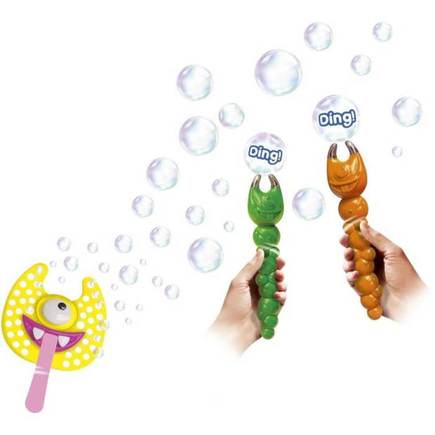 Zeepbellenspel - LANSAY - 25640 - Bubbles Party - Bubble Ding Duo Electronic