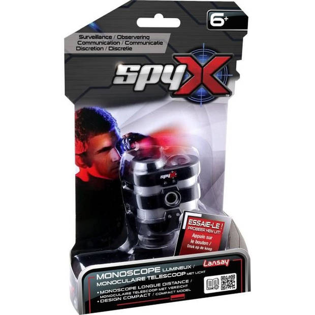 Spy X - Luminous Monoscope - Toy & Spy Accessories - Child Spy Panoply - 6 jaar oud - Lansay