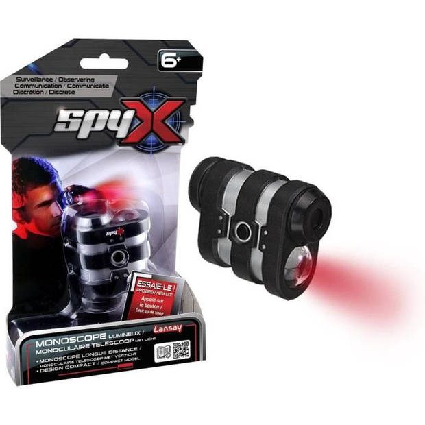 Spy X - Luminous Monoscope - Toy & Spy Accessories - Child Spy Panoply - 6 jaar oud - Lansay