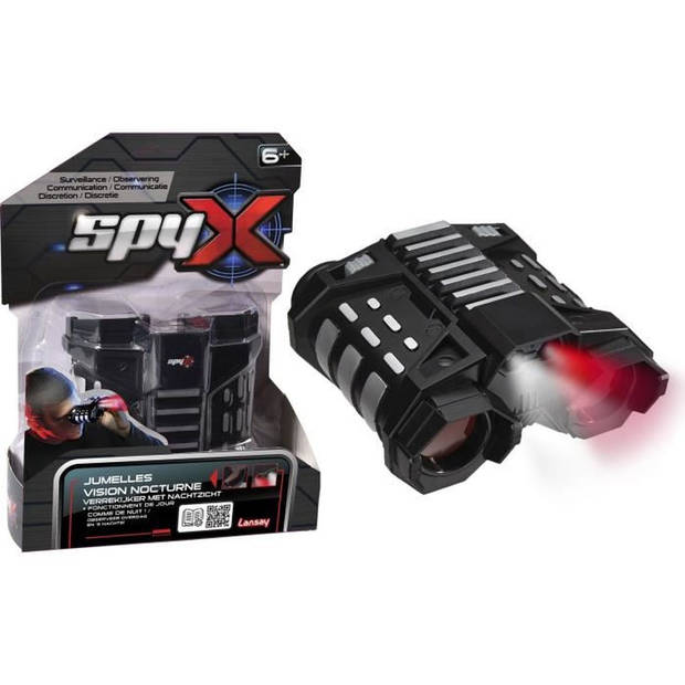 Spy X - Night Vision Twins - Toy & Spy Accessories - Child Spy Panoply - 6 jaar oud - Lansay