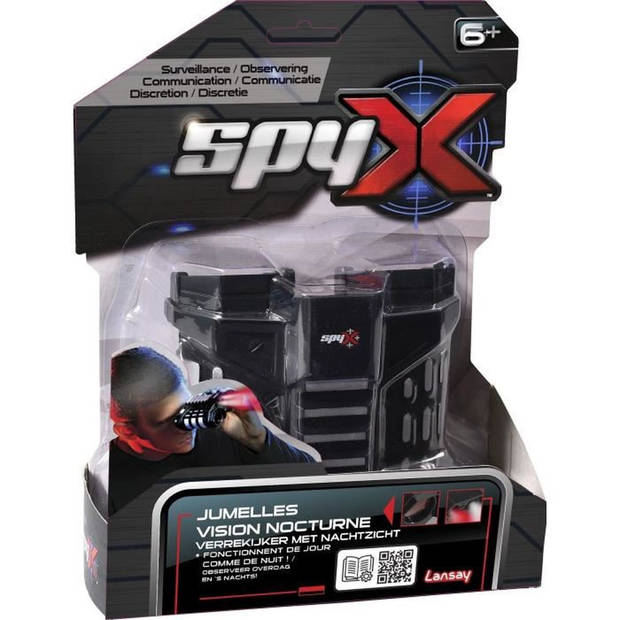 Spy X - Night Vision Twins - Toy & Spy Accessories - Child Spy Panoply - 6 jaar oud - Lansay