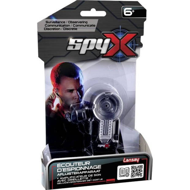 Spy X - Espionage -oortelefoons - Toy & Spy Accessories - Child Spy Panoply - 6 jaar oud - Lansay