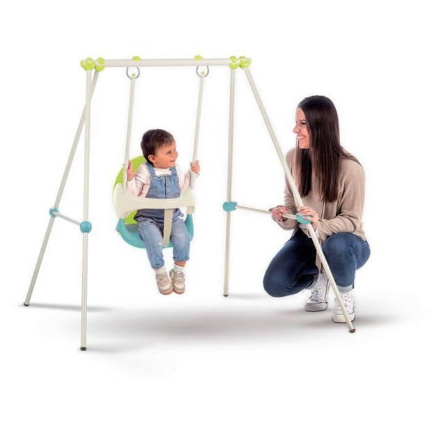 Smoby Portico Metal 1st Age Baby Swing - Hoogte 120 cm - Veiligheid arbeau