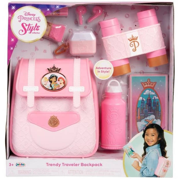 DISNEY STYLE JAKKS COLLECTION reisrugzak - Voor kinderen vanaf 3 jaar - Disney-licentie - Roze