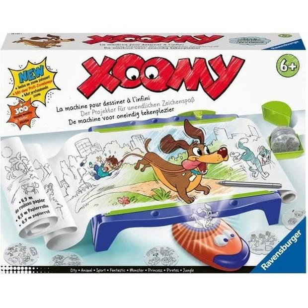 Xoomy maxi met roller - Ravensburger - Creatieve hobby's - Tekenworkshop - Maxi size box - Vanaf 6 jaar