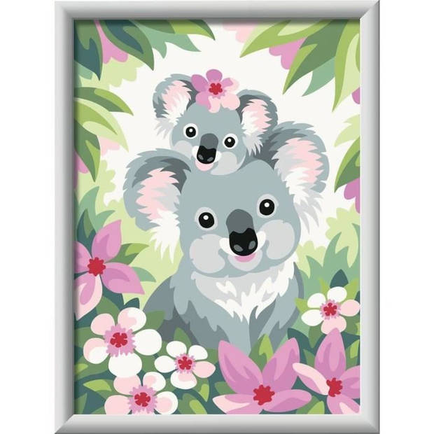 Art nummer - medium - Mama koala en haar baby - Ravensburger