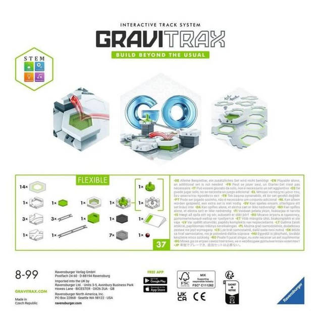 Gravitrax GO Flexibel - Marmercircuit - Bouwspel - 8 jaar - 23705 - Ravensburger