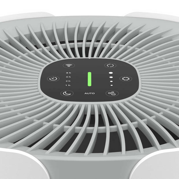 Duux Bright 2 Smart Luchtreiniger - Air Purifier met Luchtkwaliteitsindicator en Ionisator - Wit