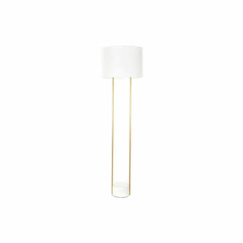 Vloerlamp DKD Home Decor Wit Gouden Metaal Marmer 50 W 220 V 48 x 48 x 170 cm