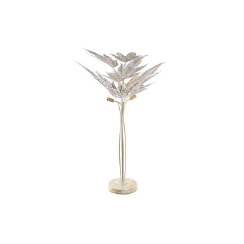 Vloerlamp DKD Home Decor Grijs Metaal Tropisch Blad van een plant (51 x 51 x 87 cm)