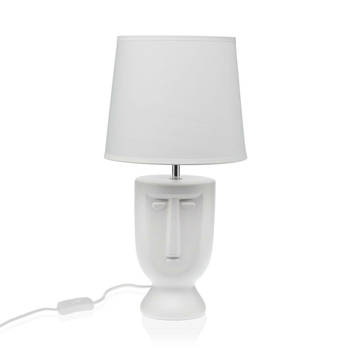 Bureaulamp Versa Wit Keramisch 60 W 22 x 42,8 cm