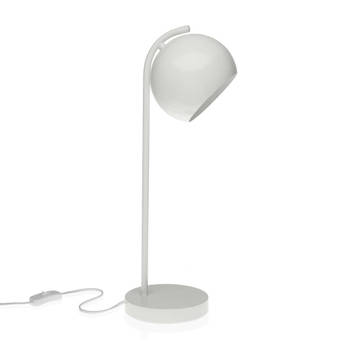 Bureaulamp Versa Dale Wit 19,5 x 50 x 15 cm Metaal