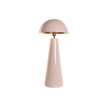 Bureaulamp DKD Home Decor 31 x 31 x 70 cm Roze Ijzer 220 V 50 W