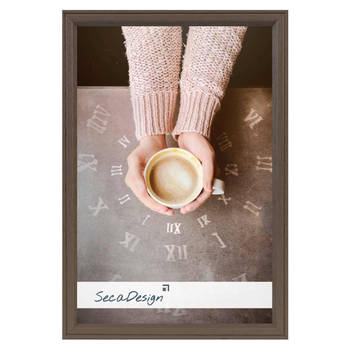 SecaDesign Linea Fotolijst Hout - Fotomaat 30x40 cm - Taupe