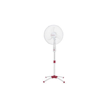 Beper VE.115H Oscillerende Statiefventilator met 3 snelheden Wit/Rood