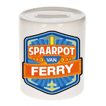 Vrolijke kinder spaarpot voor Ferry - Spaarpotten