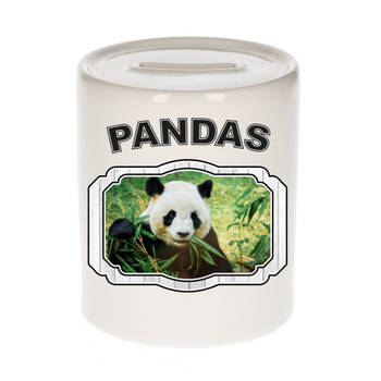 Dieren liefhebber panda spaarpot - pandaberen cadeau - Spaarpotten