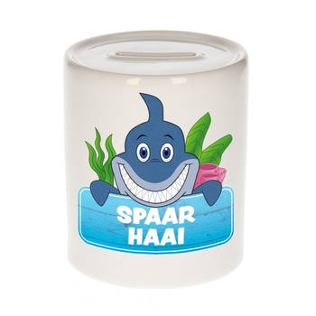 Spaarpot van de spaar haai Sharky 9 cm - Spaarpotten