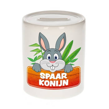 Spaarpot van de spaar konijn Bunny 9 cm - Spaarpotten