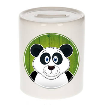 Dieren spaarpot panda voor kinderen 9 cm - Spaarpotten