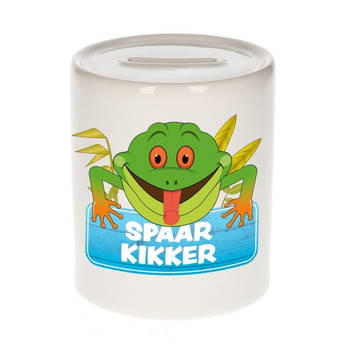 Spaarpot van de spaar kikker Plons 9 cm - Spaarpotten