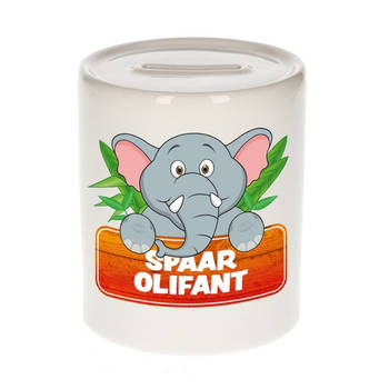 Spaarpot van de spaar olifant Slurfie 9 cm - Spaarpotten