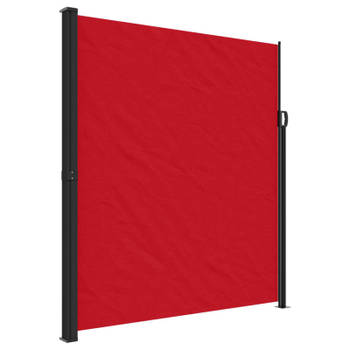 vidaXL Windscherm uittrekbaar 220x300 cm rood