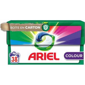 Ariel All in 1 Wasmiddel Pods - Kleur - 38 Wasbeurten - Voordeelverpakking