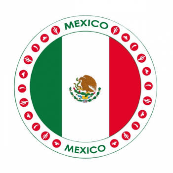 Mexico thema bierviltjes 50 stuks - Bierfiltjes