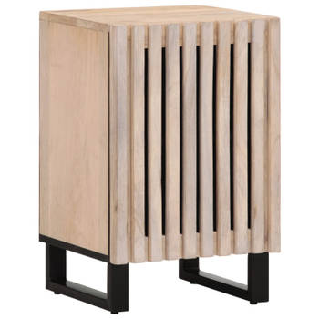 vidaXL Badkamerkast 38x34x58 cm massief mangohout