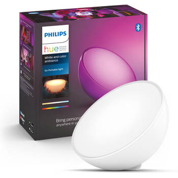 Philips Hue Go Tafellamp V2 - wit en gekleurd licht - Wit - 43W