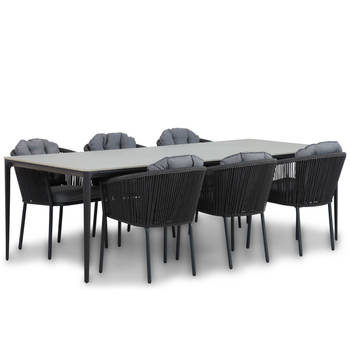 Santika Novita/Gianna 240 cm dining tuinset 7-delig