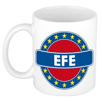 Voornaam Efe koffie/thee mok of beker - Naam mokken