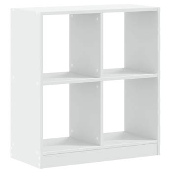 vidaXL Boekenkast 68,5x32x75 cm bewerkt hout wit