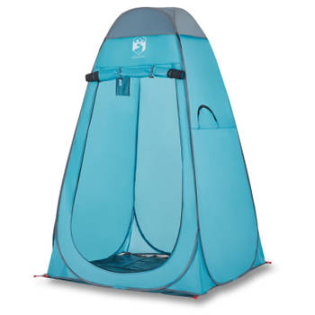 vidaXL Privacytent pop-up waterdicht blauw