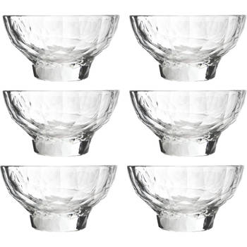 Bormioli Rocco IJscoupe Mini Diamond - Transparant - ø 11 cm / 225 ml - 6 stuks